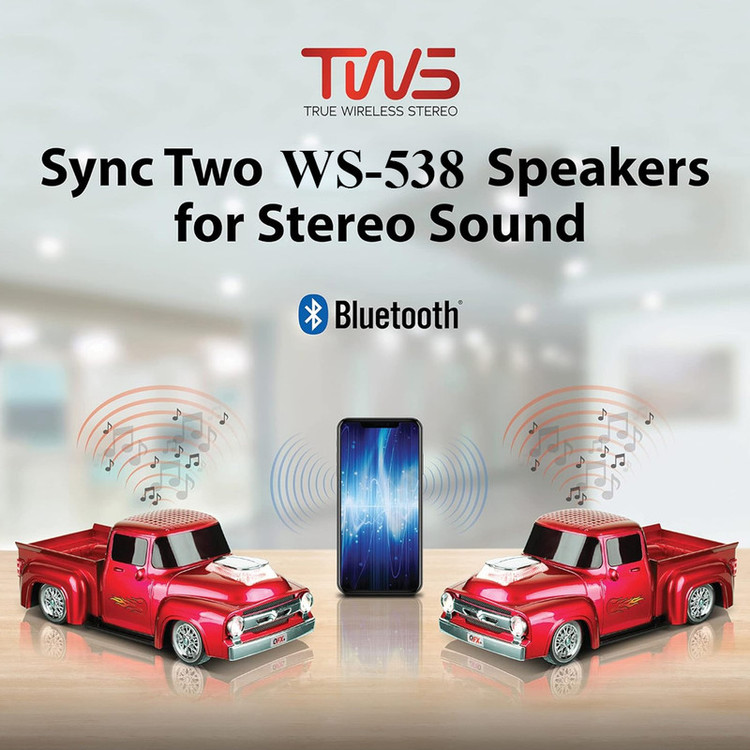 اسپیکر بلوتوثی قابل حمل وستر مدل WSTER WS-538