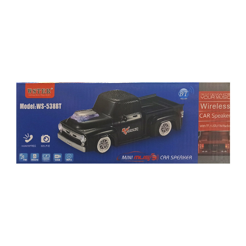 اسپیکر بلوتوثی قابل حمل وستر مدل WSTER WS-538