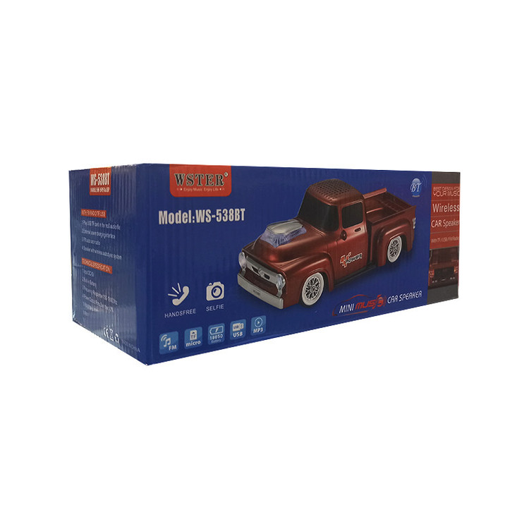 اسپیکر بلوتوثی قابل حمل وستر مدل WSTER WS-538