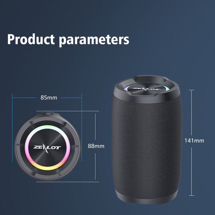 اسپیکر بلوتوثی قابل حمل زیلوت مدل S49