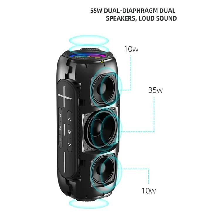 اسپیکر بلوتوثی قابل حمل هوپ استار مدل P32 max