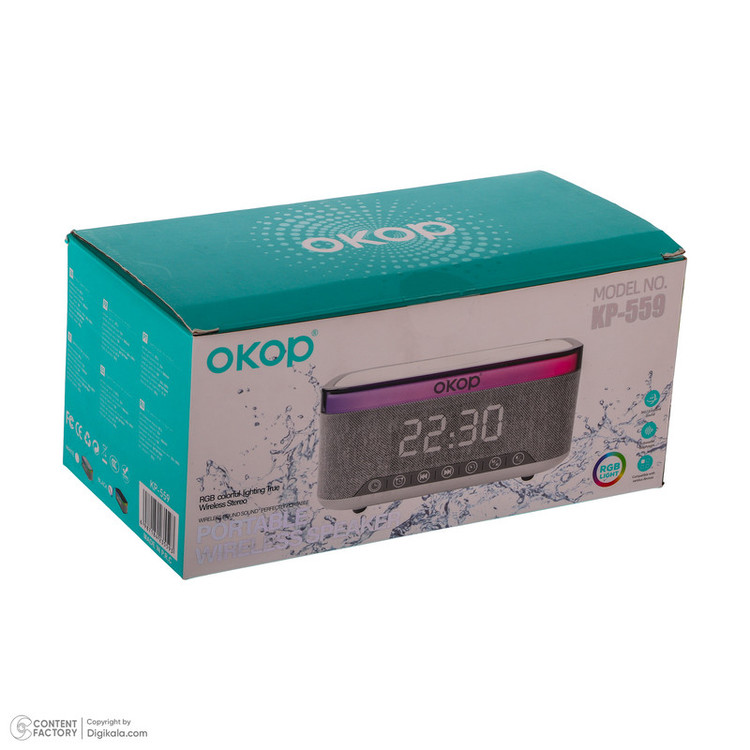 اسپیکر بلوتوثی قابل حمل اوکوپ مدل KP-559
