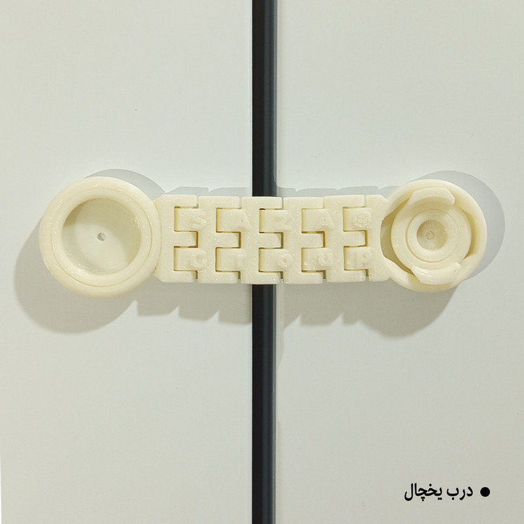 قفل درب کابینت سازا مدل SPL04-SE بسته چهار عددی