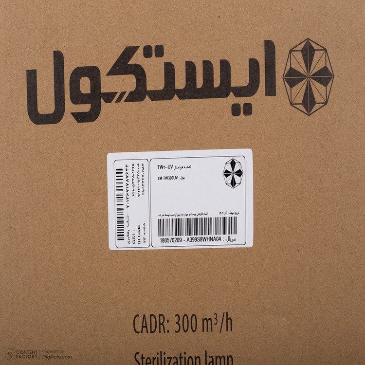 دستگاه تصفیه کننده هوا ایستکول مدل TM-TW300UV