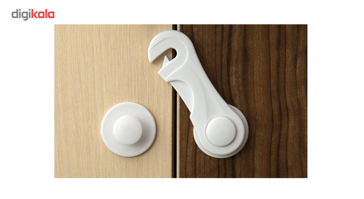 قفل کابینت نینو مدل latch بسته 2 عددی