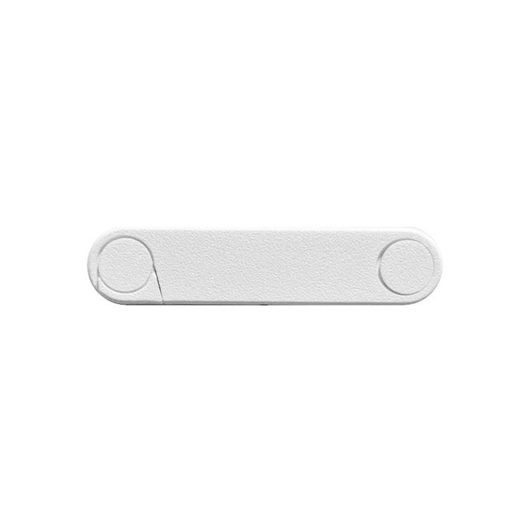 قفل درب کابینت سفید مدل Minimal بسته 3 عددی