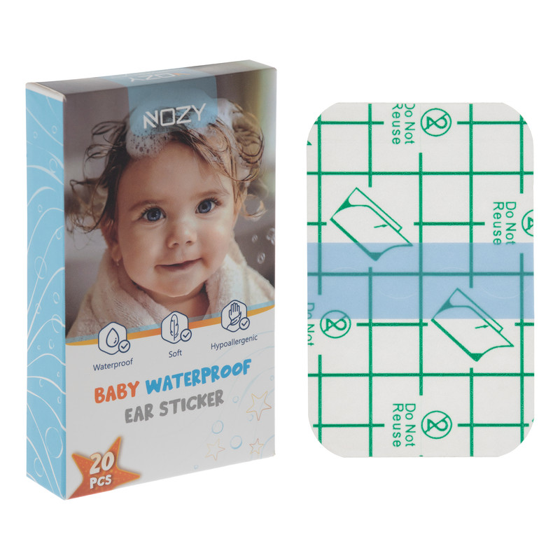 محافظ گوش حمام کودک نوزی مدل Tiny Sheild بسته 20 عددی