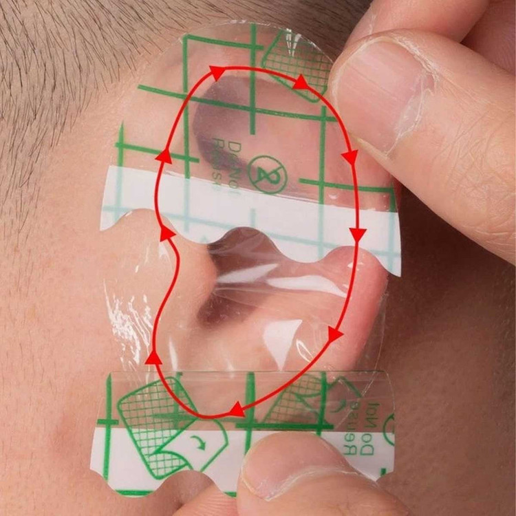 چسب گوش حمام نوزاد مدل el بسته 10 عددی