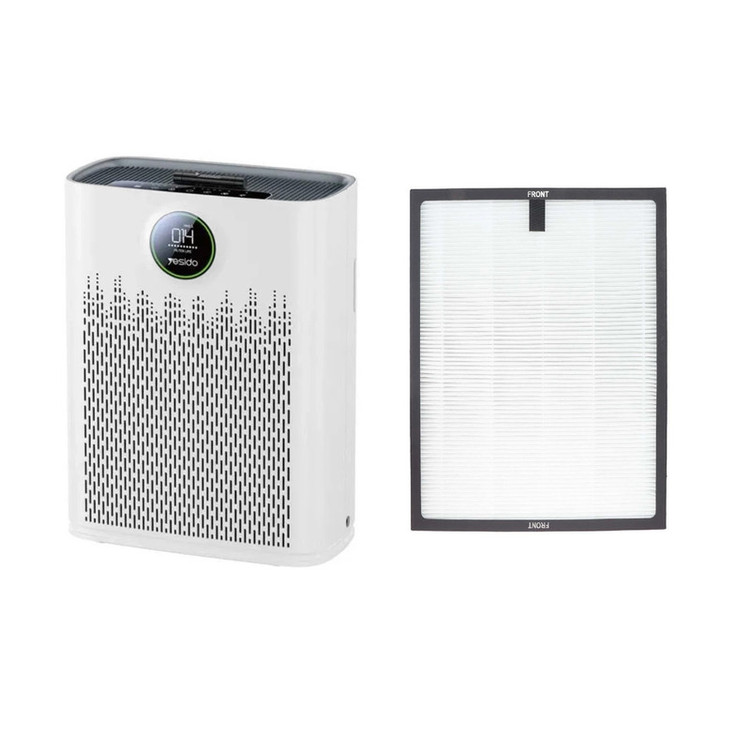 دستگاه تصفیهکننده هوا خانگی سه مرحلهای یسیدو مدل EC23 Air Purifire به همراه فیلتر