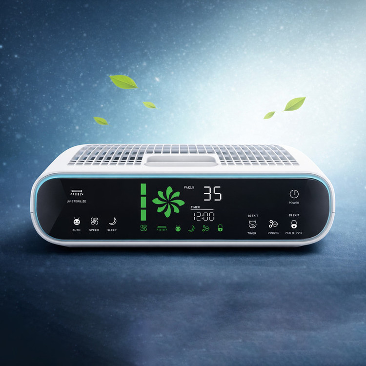 دستگاه تصفیهکننده هوا خانگی پنج مرحلهای یونیوو مدل UAir Sora 320 به همراه فیلتر
