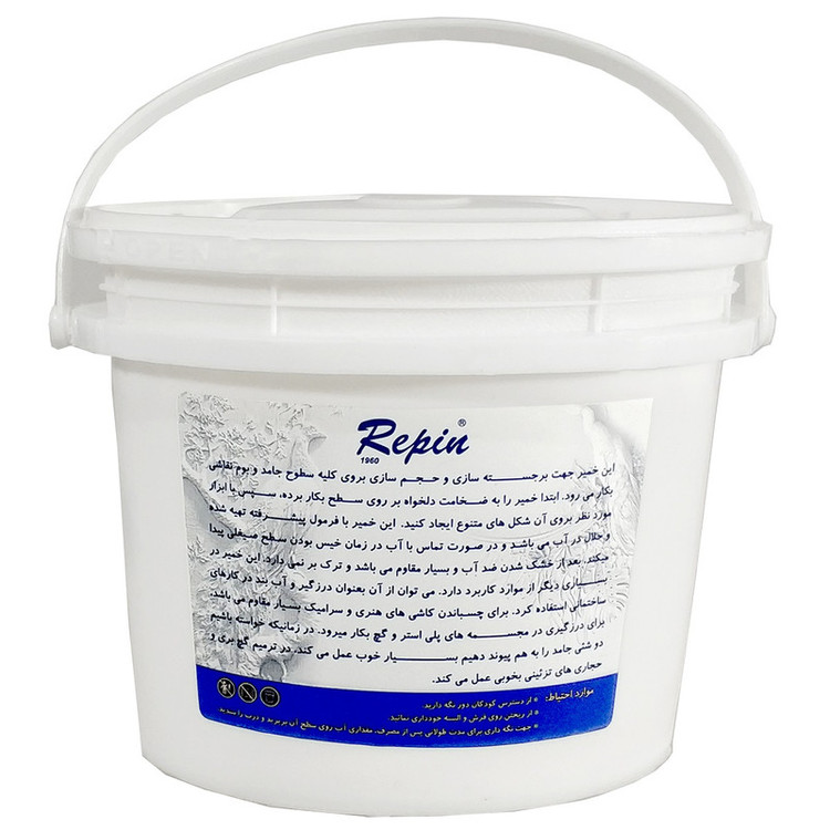 خمیر تکسچر سرامیک رپین کد 1960 حجم 1 لیتر