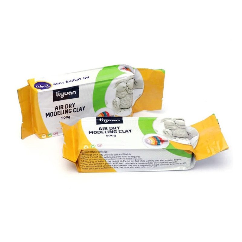 خمیر مجسمه سازی هوا خشک لییوان مدل 500g