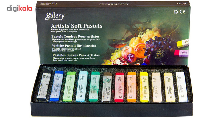 پاستل گچی 12 رنگ وایلد تولیپ مدل Gallery