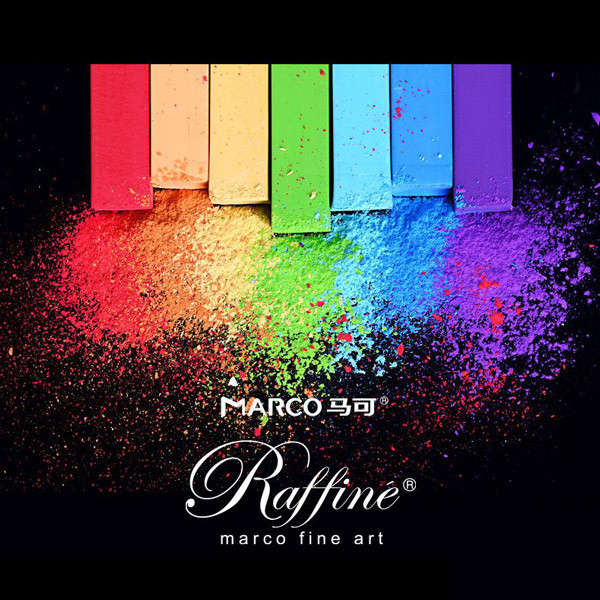 پاستل گچی 36 رنگ مدل marco fine art