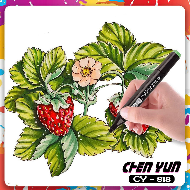 ماژیک راندو شین یان مدل CY-818 مجموعه ۶۰ عددی