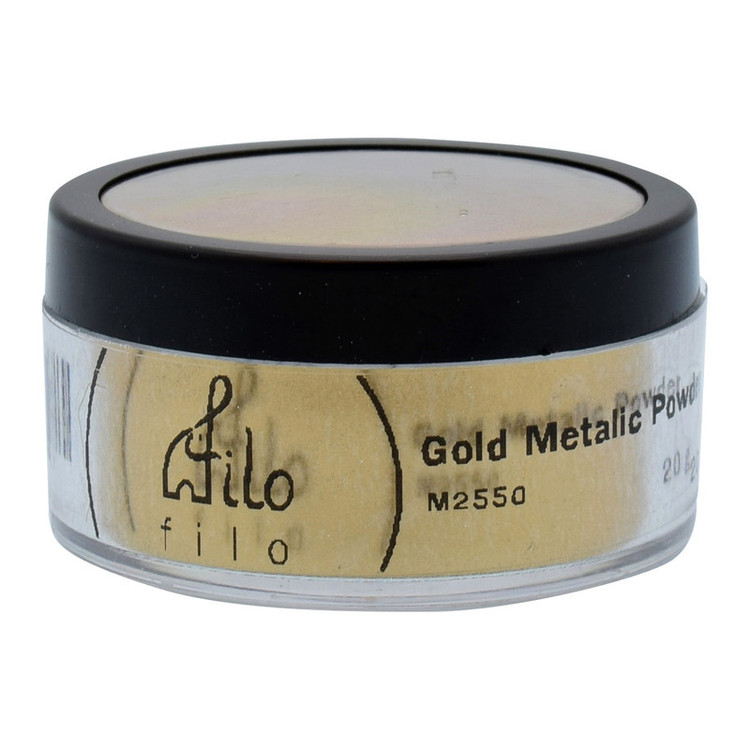 پودر رنگ فیلو مدل metalic powder کد M2 حجم 15 میلیلیتر