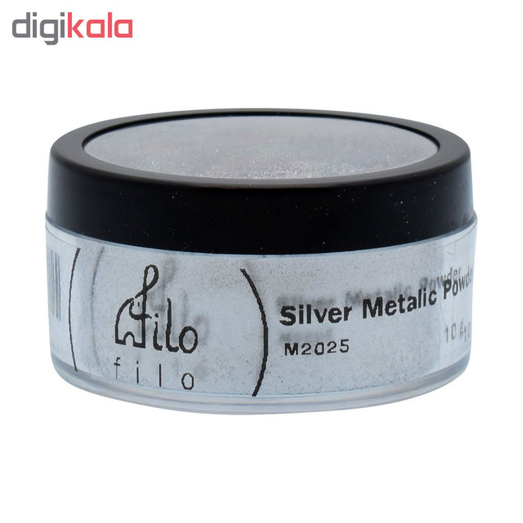 پودر رنگ فیلو مدل metalic powder کد M2 حجم 15 میلیلیتر