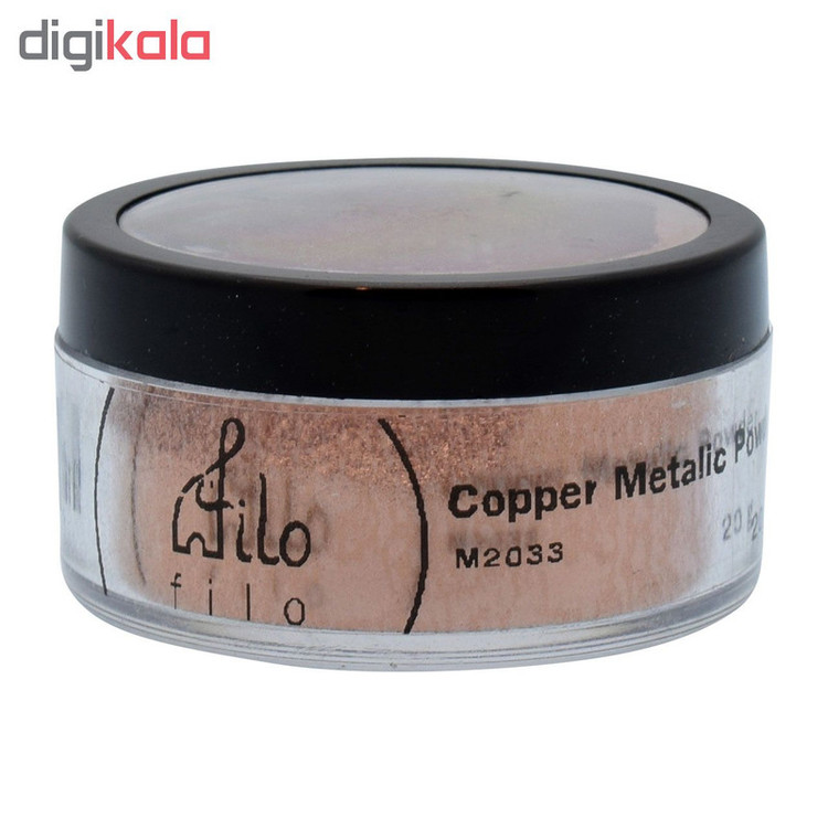 پودر رنگ فیلو مدل metalic powder کد M2 حجم 15 میلیلیتر