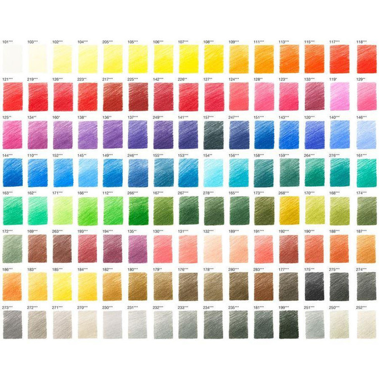 مداد رنگی 120 رنگ فابر کاستل مدل Polychromos
