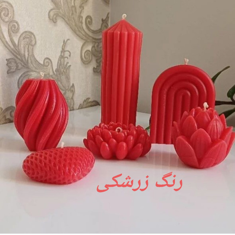 رنگ تزئین شمع دارینا مدل 03 حجم 40 گرم بسته 2 عددی