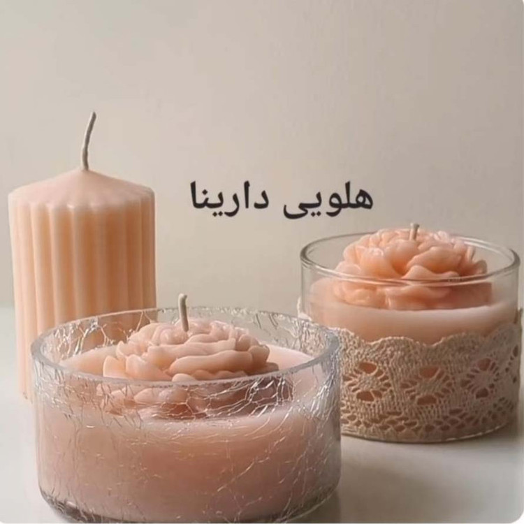 رنگ تزئین شمع دارینا مدل 03 حجم 40 گرم بسته 2 عددی