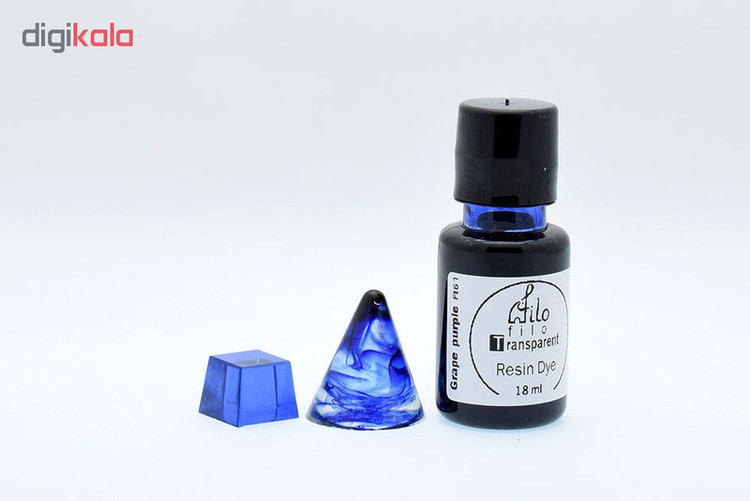 جوهر رنگ رزین اپوکسی فیلو مدل Resin Dye حجم 18 میلی لیتر