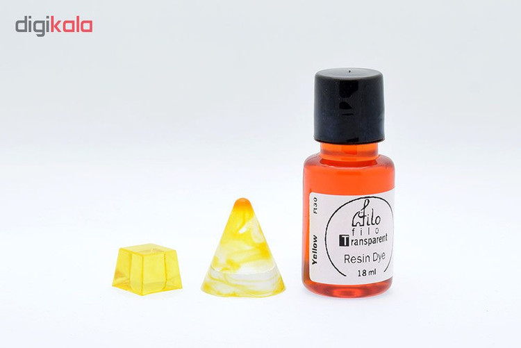جوهر رنگ رزین اپوکسی فیلو مدل Resin Dye حجم 18 میلی لیتر