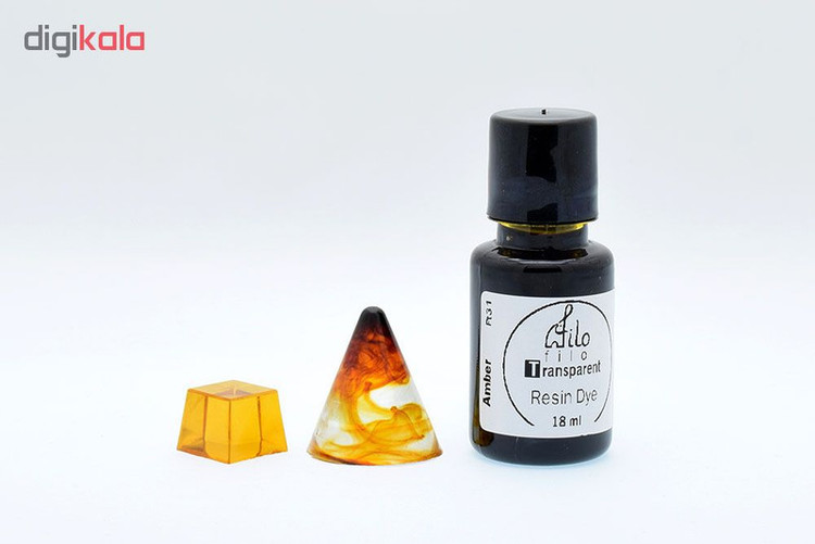 جوهر رنگ رزین اپوکسی فیلو مدل Resin Dye حجم 18 میلی لیتر