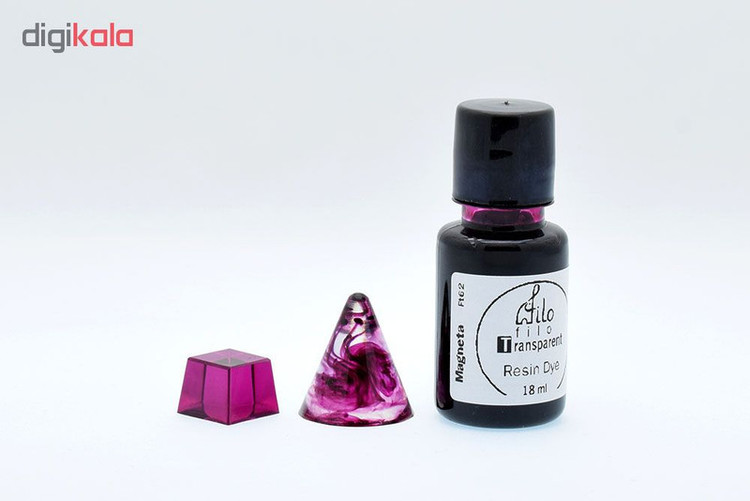 جوهر رنگ رزین اپوکسی فیلو مدل Resin Dye حجم 18 میلی لیتر