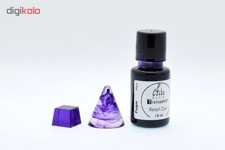 جوهر رنگ رزین اپوکسی فیلو مدل Resin Dye حجم 18 میلی لیتر