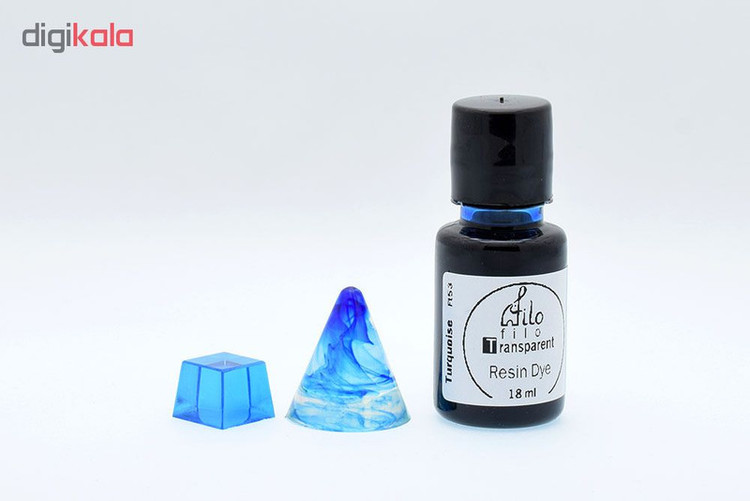 جوهر رنگ رزین اپوکسی فیلو مدل Resin Dye حجم 18 میلی لیتر