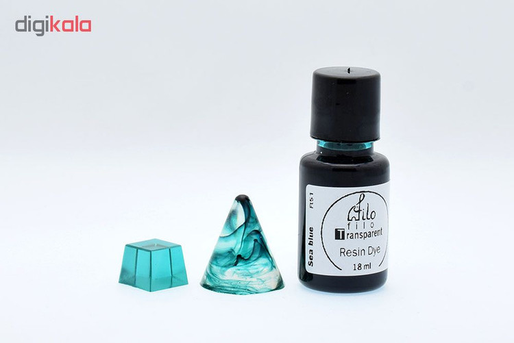 جوهر رنگ رزین اپوکسی فیلو مدل Resin Dye حجم 18 میلی لیتر