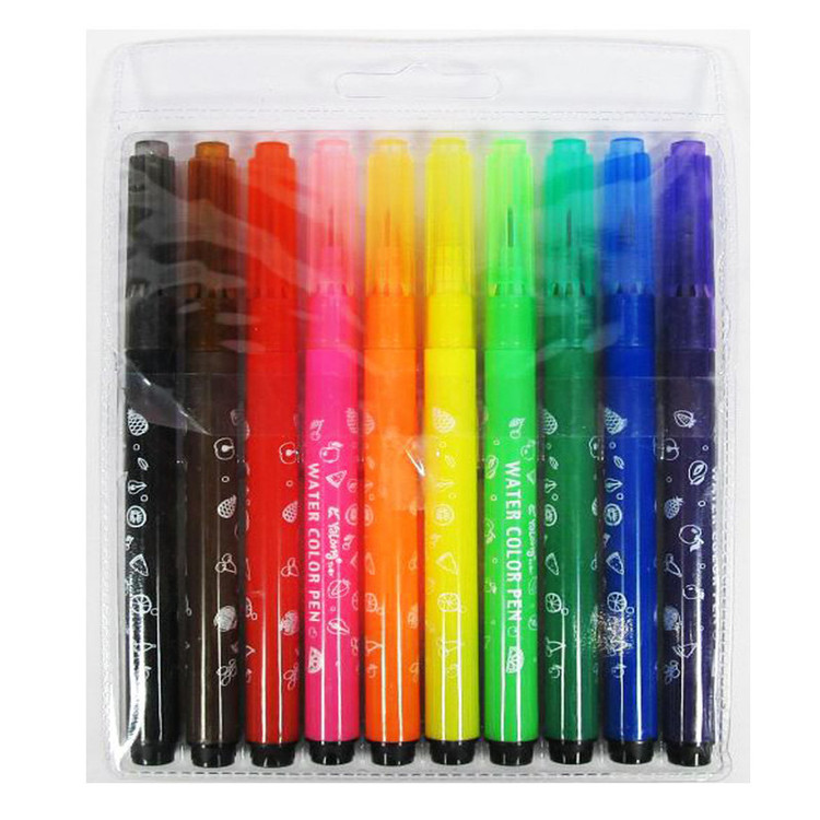 ماژیک رنگ آمیزی مدل colors بسته 10 عددی