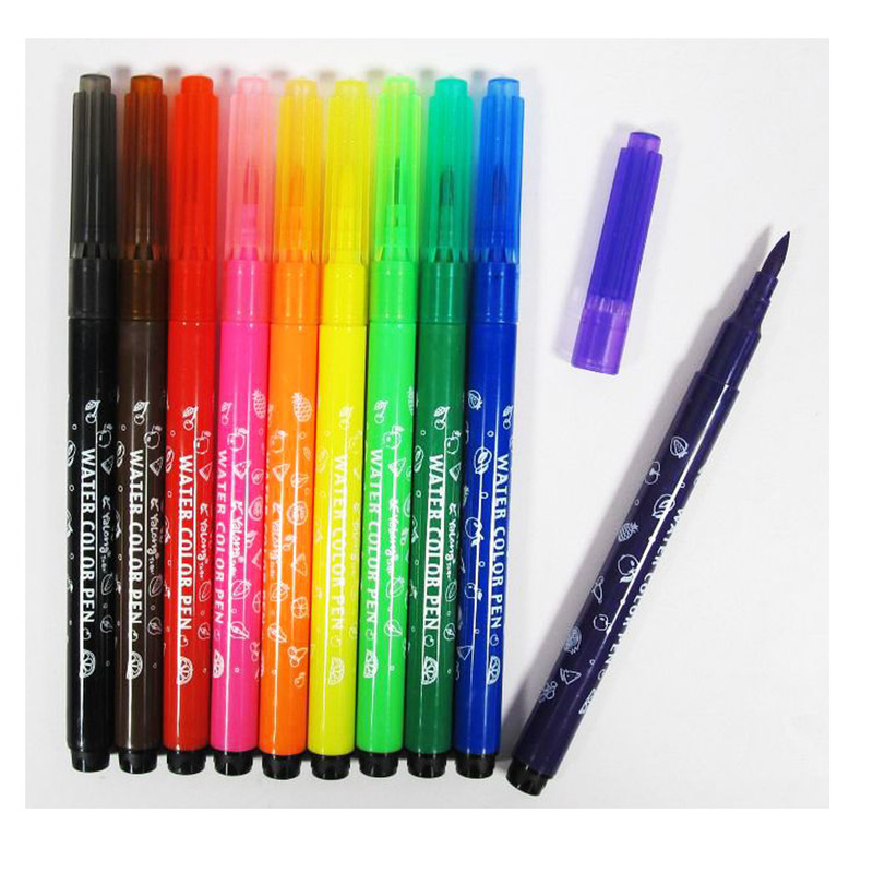 ماژیک رنگ آمیزی مدل colors بسته 10 عددی