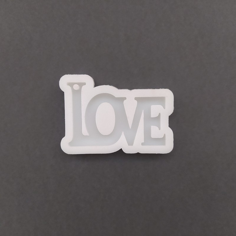 قالب رزین مدل جاکلیدی طرح LOVE کد 1