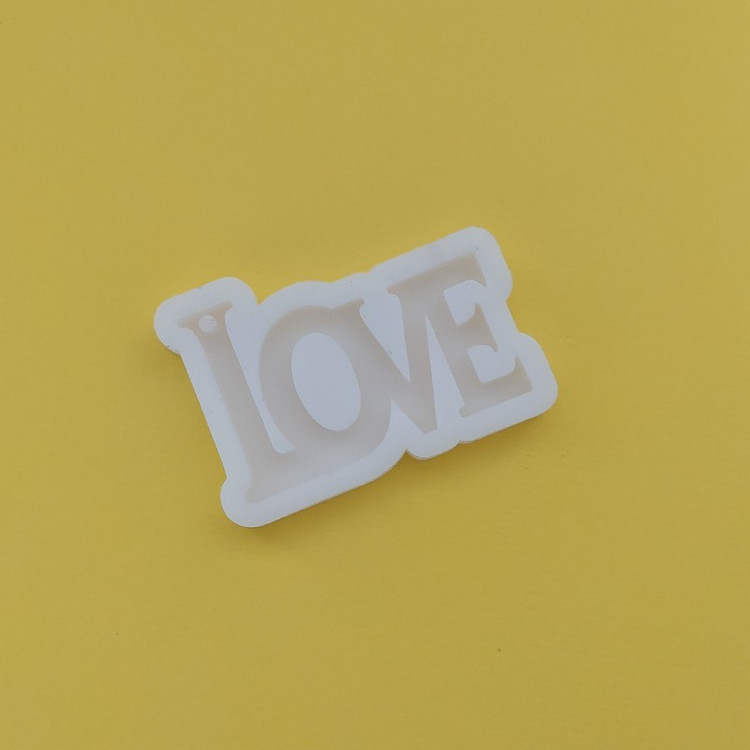 قالب رزین مدل جاکلیدی طرح LOVE کد 1