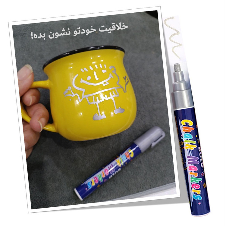 ماژیک خوشنویسی مدل Metalic