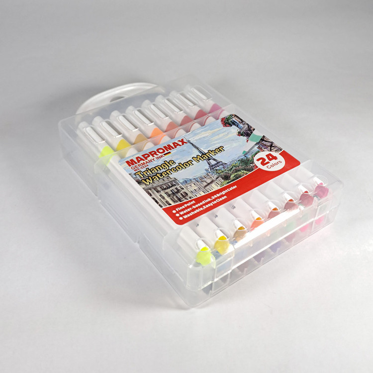 ماژیک مپرومکس مدل آبرنگی کد MA-2224 مجموعه 24 عددی