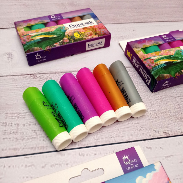 گواش ام کیو مدل استیکی بسته 6 عددی