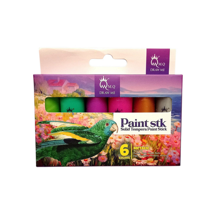 گواش ام کیو مدل استیکی بسته 6 عددی