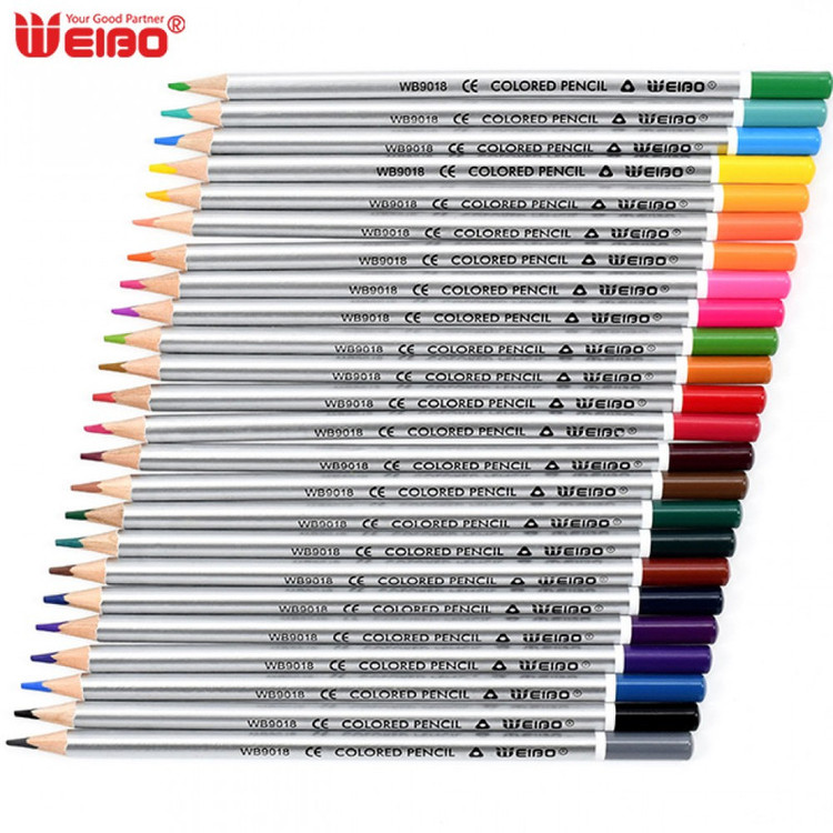 مداد رنگی 24 رنگ ویبو مدل WB9018-24