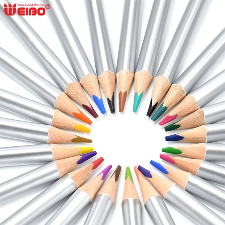 مداد رنگی 24 رنگ ویبو مدل WB9018-24