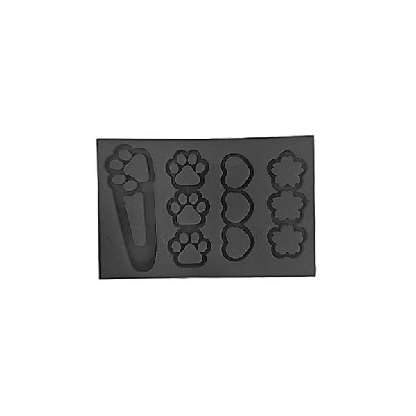 قالب رزین اپوکسی مدل گیره مو طرح پنجه کد RP-1150