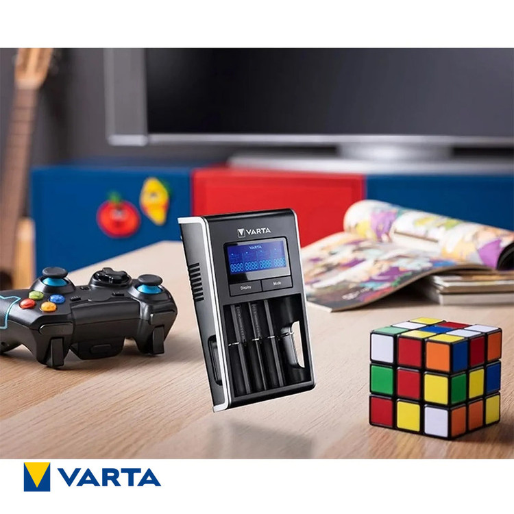 شارژر باتری وارتا مدل LCD DUAL TECH CHARGER
