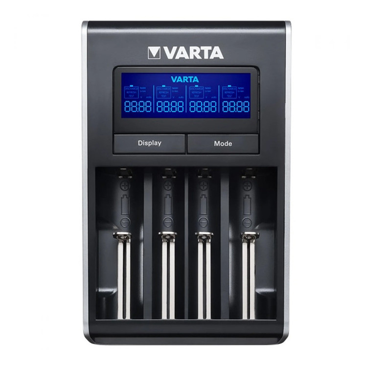 شارژر باتری وارتا مدل LCD DUAL TECH CHARGER