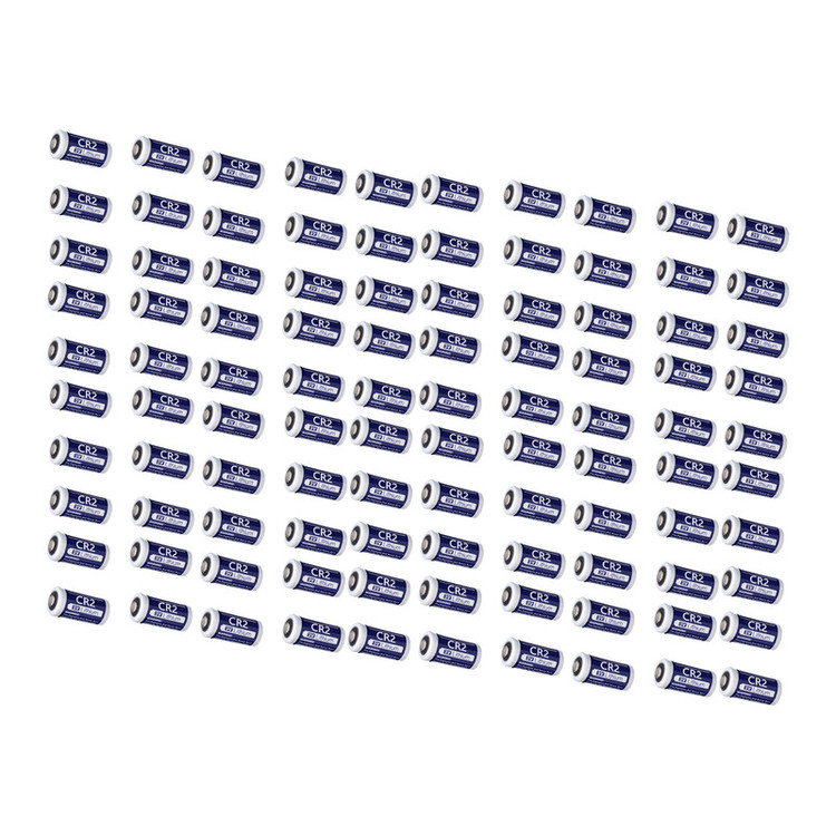 باتری لیتیومی وینپاو مدل CR2 کد M100 بسته 100 عددی