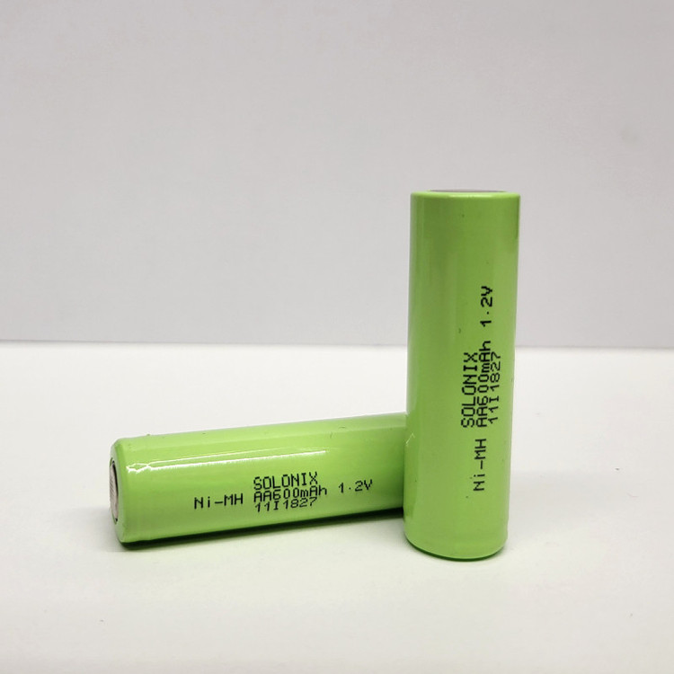 باتری قلمی قابل شارژ سولونیکس مدل Ni-MH صنعتی 600mAh بسته 20 عددی