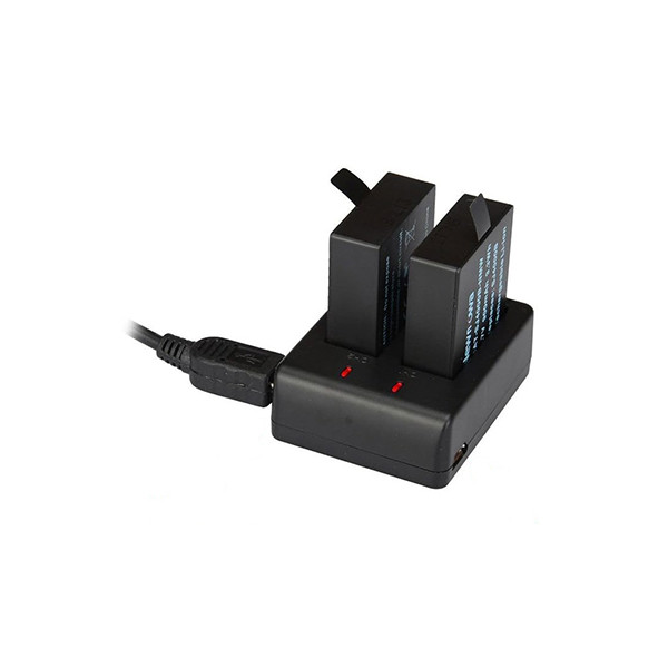 شارژر باتری دوربین مدل KIT-SJ4000-USB بسته 2 عددی