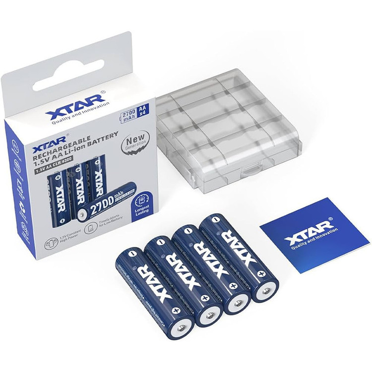 باتری قلمی اکستار مدل 1.5V AA 2700mAh بسته ۴ عددی