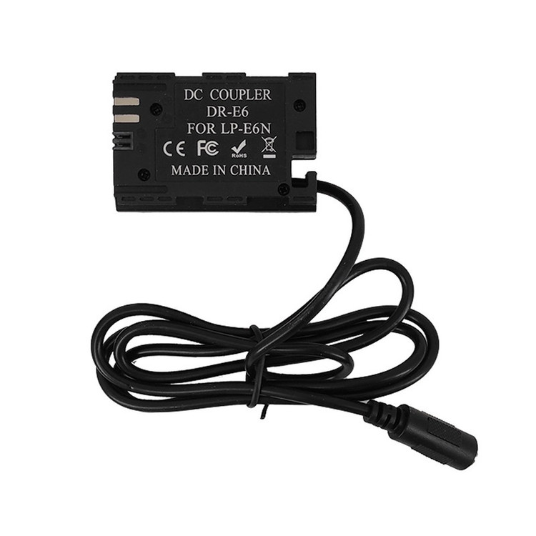 شارژر باتری دوربین مدل LP-E6 Power bank USB